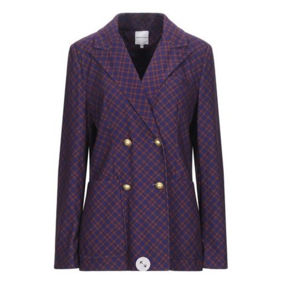 Tartan Satin effect blazer - Picture 1 of 4